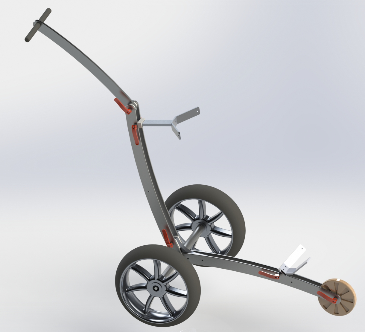 Golftrolley „Mastro 1“ aus Aluminium