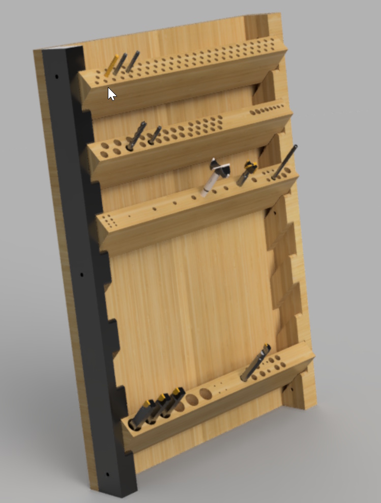 Tool Storage Wall